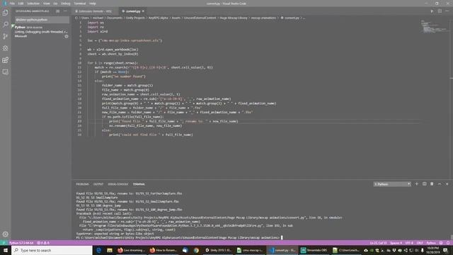 Create Python Script To Rename Carnegie-Mellon Mocap Animations - AnyRPG Development Livestream 16 смотреть онлайн