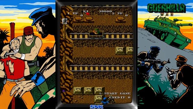 Guerrilla War (1987) Arcade смотреть онлайн