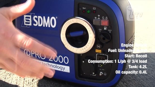 SDMO Inverter PRO 2000 Portable Generator