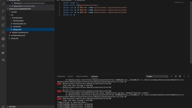 01) 'Dockerizing' a web app, creating an AKS cluster on Azure using PowerShell & deploying it to AK смотреть онлайн