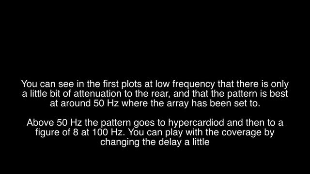 Cardiod Subwoofer Arrays