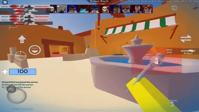 Mobile Player Destroying PC Players | ROBLOX Arsenal смотреть онлайн
