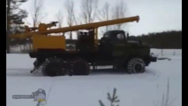Гусеница для грузовика УРАЛ смотреть онлайн