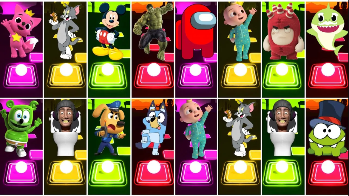 Oddbods Bubbles All Video Megamix ? Cocomelon Friends ? Baby Shark ? Skibidi Toilet. Кто победит?