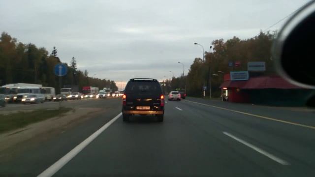 Утренняя поездка по Москве. Симферопольское шоссе