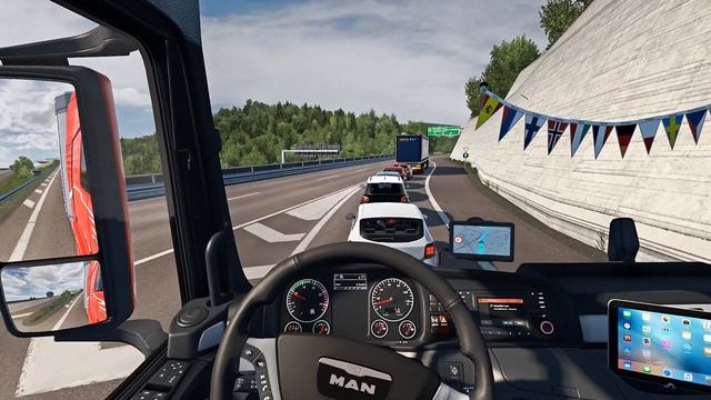 4K | ETS2 1.44 | Promods | Man TGX E6 480 | Nice ?? ???? - Florence ?? смотреть онлайн