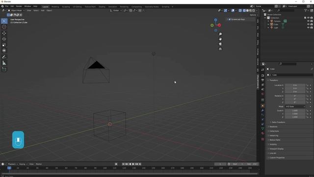 Урок 2. Интерфейс программы Blender. Навигация. смотреть онлайн