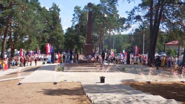 Юхнов открытие стелы фонтаны смотреть онлайн