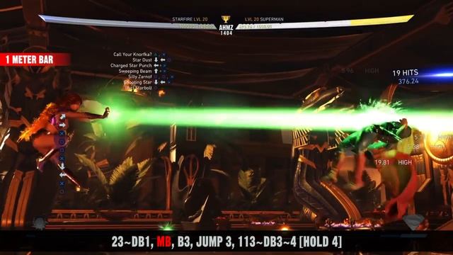 STARFIRE Beginner Combo Guide - Injustice 2 смотреть онлайн