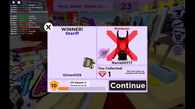 Murder Party | ROBLOX Gameplay смотреть онлайн