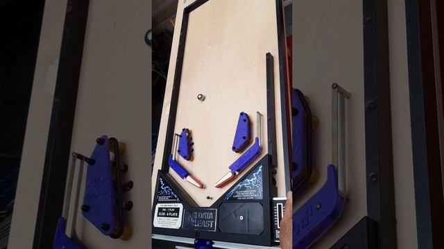 PnP Pinball #03 testing flippers and ballthrough | Building a DIY pinball whitewood arduino смотреть онлайн