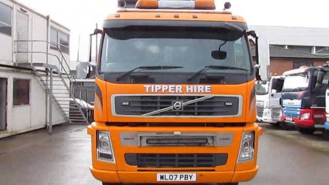 VOLVO FM13.400 8X4 STEEL BODY TIPPER REG: WL07 PBY смотреть онлайн