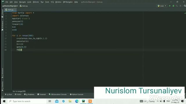 Python dasturlash tilidan grafika hosil qilish. Nurislom Tursunaliyev смотреть онлайн