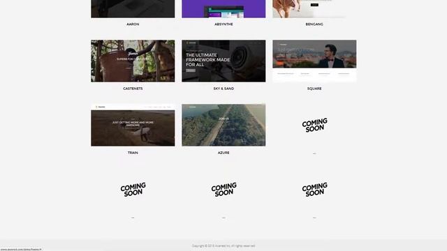 Framer - Multi-Purpose Bootstrap HTML5 Template смотреть онлайн