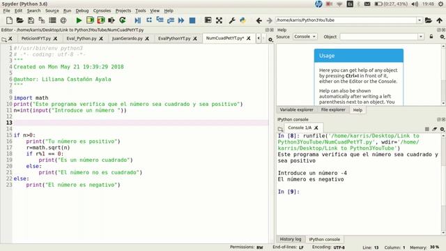 ¿Cómo saber si un número es cuadrado? | Try Except │Python desde cero│¡Muy fácil! смотреть онлайн