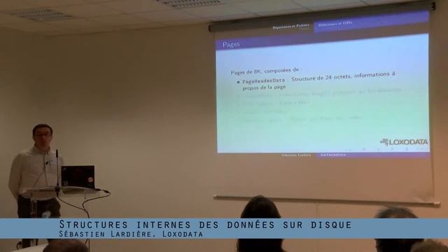 PG Day France 2016 : Sebastien Lardière - Structures internes des données sur disque смотреть онлайн