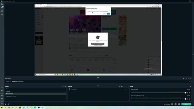 Streamlabs OBS How to Record Roblox New! смотреть онлайн