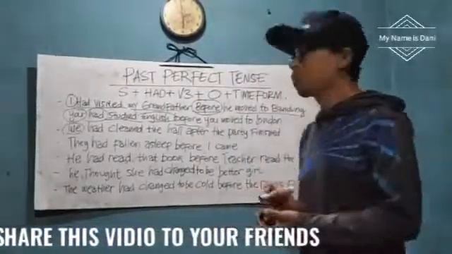 PAST PERFECT TENSE Kalimat Positive смотреть онлайн