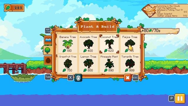 Turn Barren Islands Into a Garden Paradise! | LUNA'S FISHING GARDEN gameplay смотреть онлайн