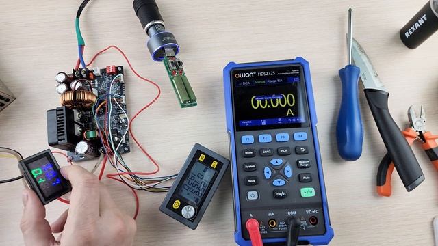 Собираю лабораторный блок питания для тестирования авто зарядных устройств на основе XY6020L смотреть онлайн