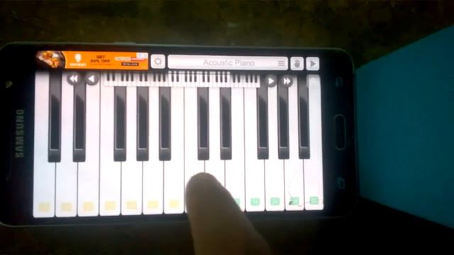 How to play Despacito tune in mobile ? #my piano phone смотреть онлайн