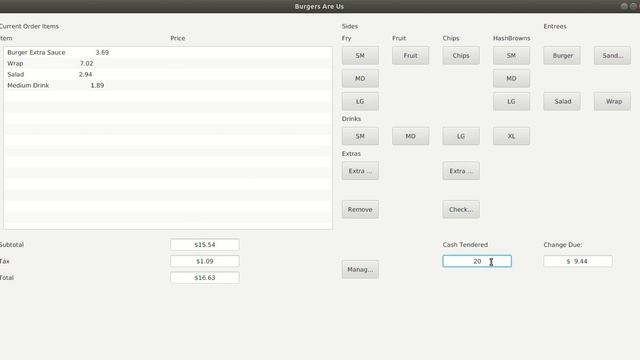 Java FX - GUI Point of Sale Application смотреть онлайн