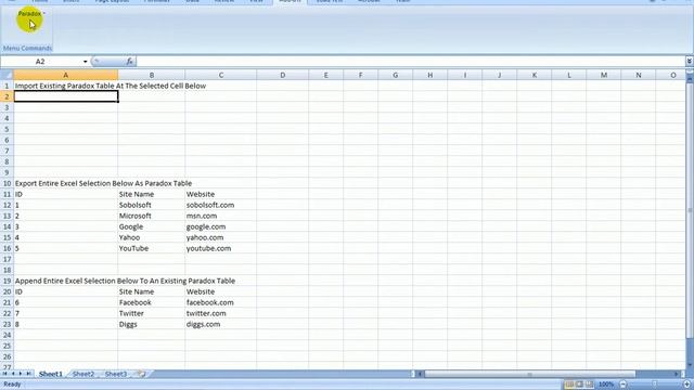 How To Use Excel Paradox Import, Export & Convert Software смотреть онлайн
