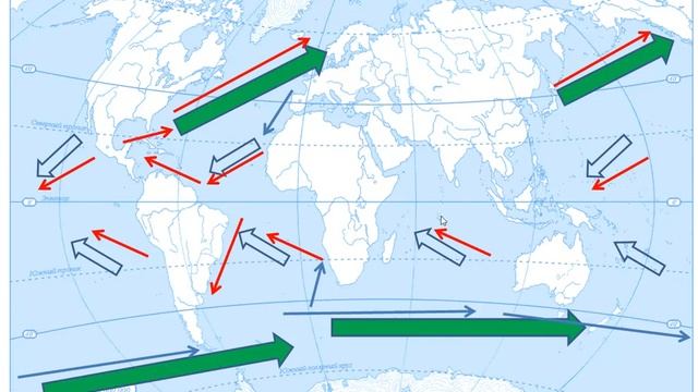 Поверхностные океанические течения zoom 0 смотреть онлайн