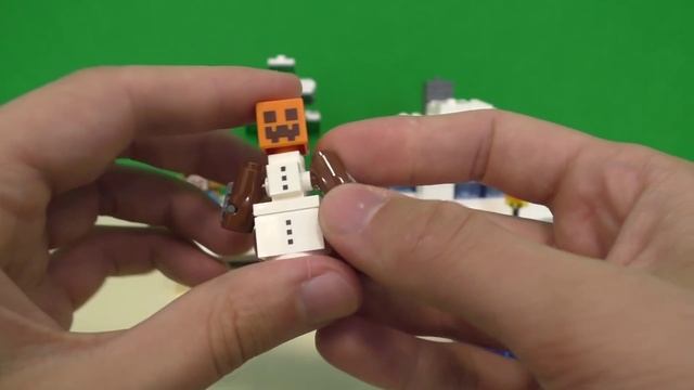 LEGO Minecraft 21120 Снежное убежище смотреть онлайн