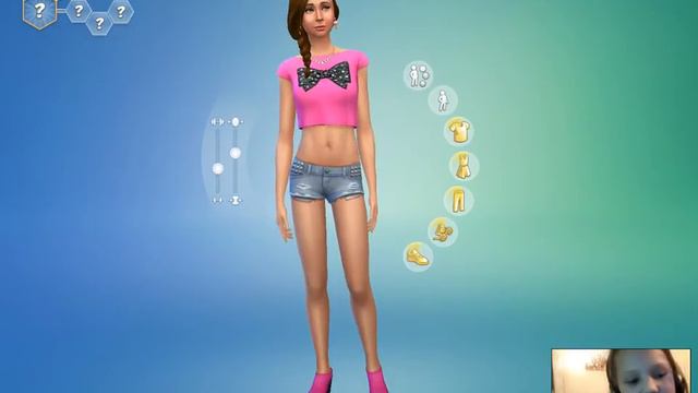 Летсплей SIMS 4 №1 Создание персонажа смотреть онлайн