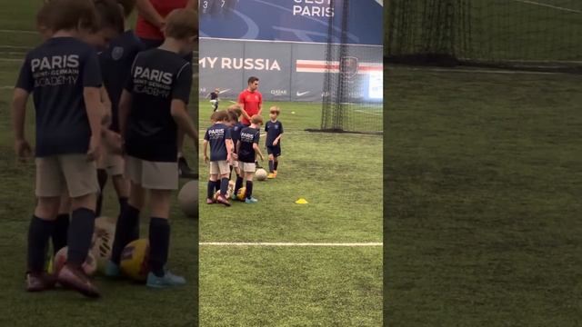 Тренировка по футболу #футбол ￼￼ смотреть онлайн