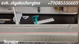Наша новая каретка для кетлевания на Silver reed LK150