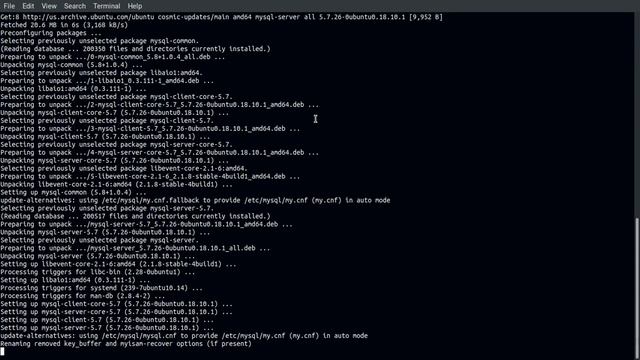 MYSQL Installation on Ubuntu смотреть онлайн
