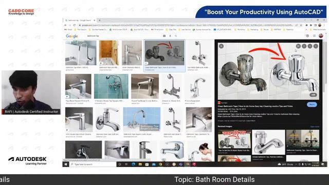 Session-10: BOOST YOUR PRODUCTIVITY USING AutoCAD || Bathroom Details смотреть онлайн