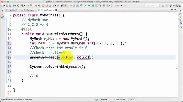 Spring framework Tutorial (053 Step 3 First Code and First Unit Test) смотреть онлайн