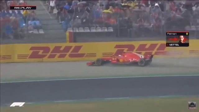 Sebastian Vettel Ferrari Crash Compilation смотреть онлайн