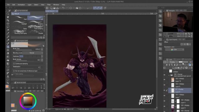 Let's Paint David Finch Inspired Part 4 смотреть онлайн