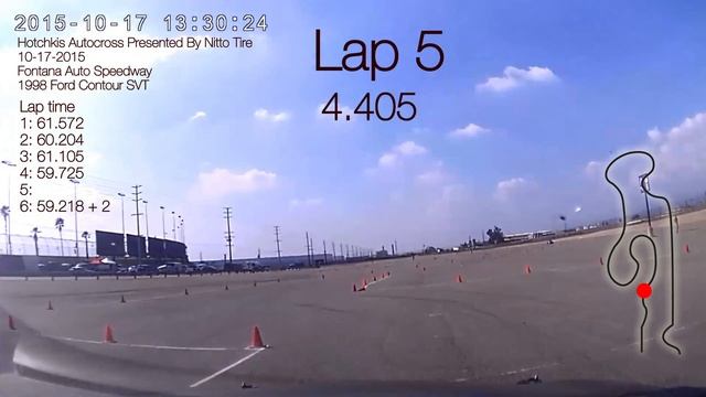 Auto Club Speedway Hotchkis Autocross Contour SVT 10-17-2015 смотреть онлайн