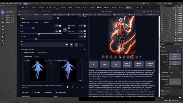Unlocking the Power of Stable Diffusion Normal Map and Inpaint (Prompt + Seed Tutorial included!) смотреть онлайн