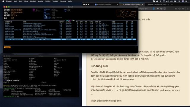 K03 - Sử dụng công cụ K9S quản lý K8S - Kubernetes смотреть онлайн