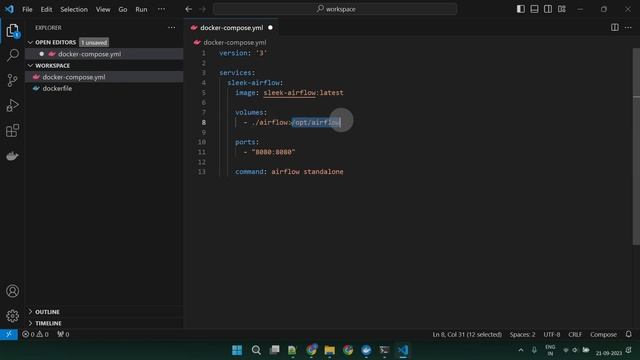 Airflow tutorial | Install Airflow | Write and run your first DAG | Apache airflow on Windows Docke смотреть онлайн