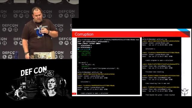 DEF CON 23 -John Menerick - Backdooring Git смотреть онлайн