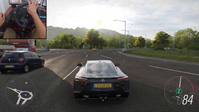Lexus LFA - Forza Horizon 4 | Logitech g29 (Steering Wheel + Shifter) Gameplay смотреть онлайн