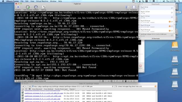 Install Fog Imaging Server on CentOS 5.5#1 смотреть онлайн