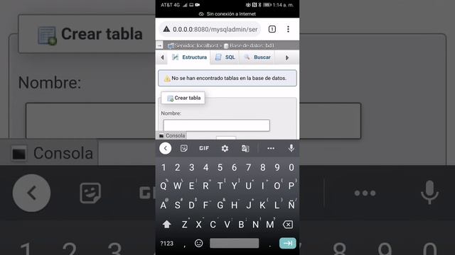 Base de datos phpMyAdmin en Android смотреть онлайн