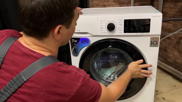 Обзор стиральной машины NORDFROST i DDQ4 7120 W с инверторным мотором и системой прямого привода смотреть онлайн