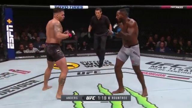 Eryk Anders vs Khalil Rountree Jr. смотреть онлайн