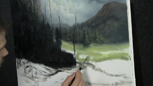Paint With Kevin Hill - Wildflower Mountains