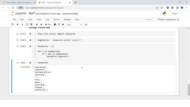 Stop Words in NLP | Natural Language Processing with Python| #4 смотреть онлайн