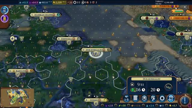 Skaetur's Civilization 6 - Babylon (028) смотреть онлайн